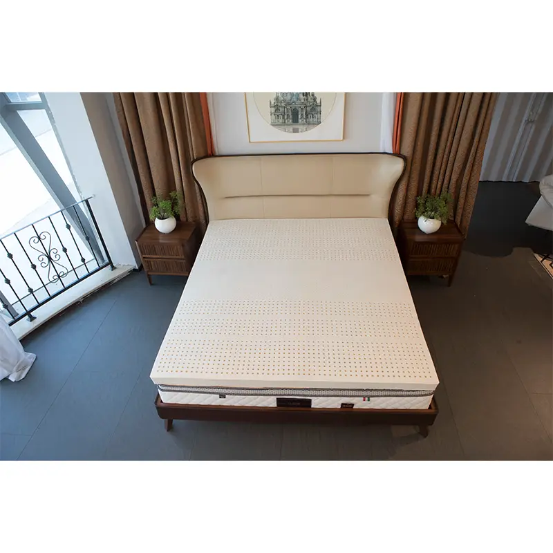 Queen size 7-sone flat latex madrass